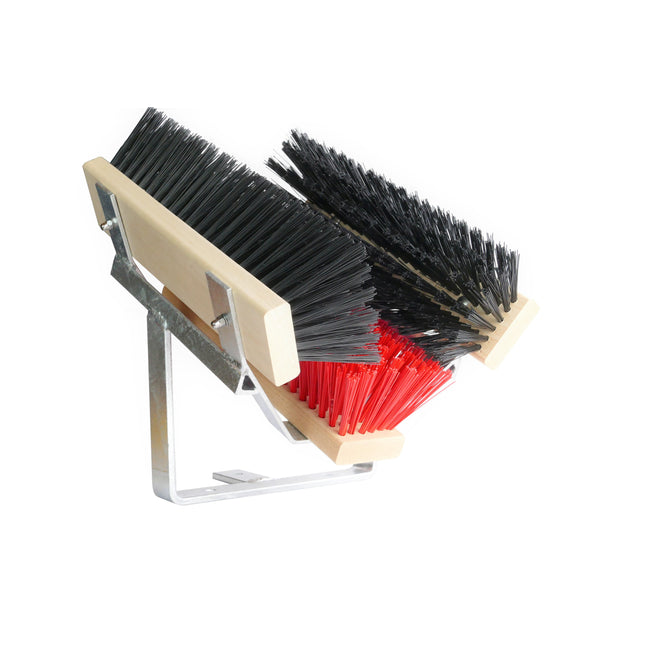 Fußabstreifer Premium – Rot & Schwarz - Schuhreiniger für außen