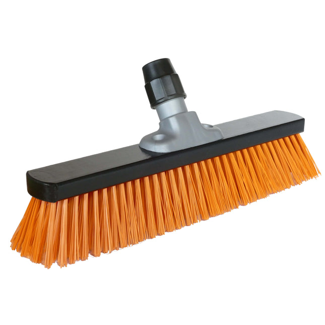 Straßenbesen Blackbody® Orange mit PET-Borsten für außen und Straße
