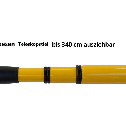 Teleskopstiel Ecken- und Fassaden- Besen